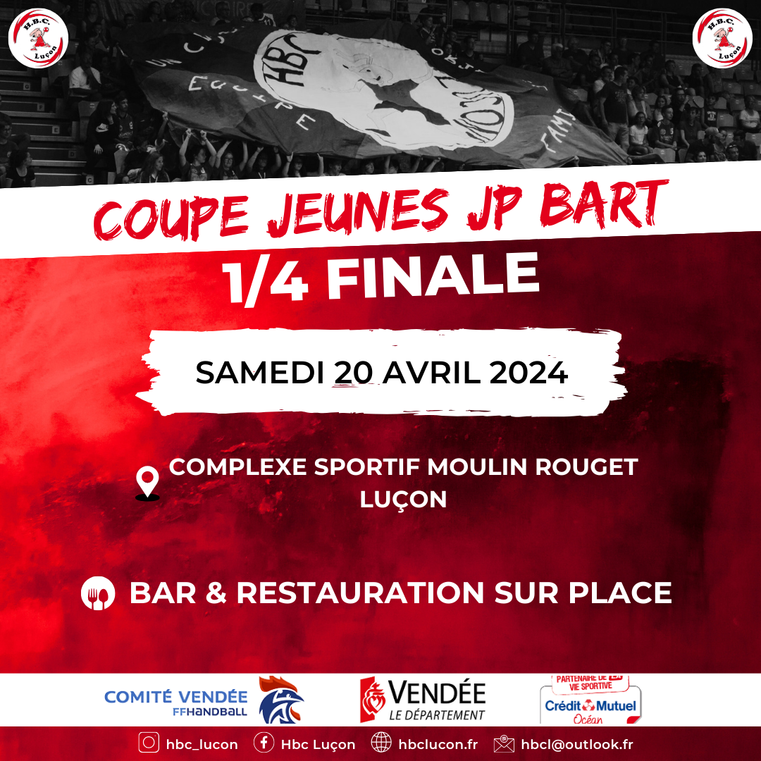 Quart de finale coupe jeune